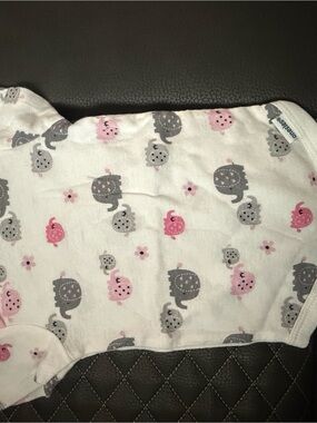 Gerber Elephant Print Cotton Baby Onesie Bodysuit